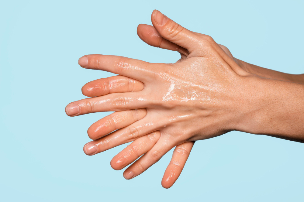 Hands sweaty image Nepal